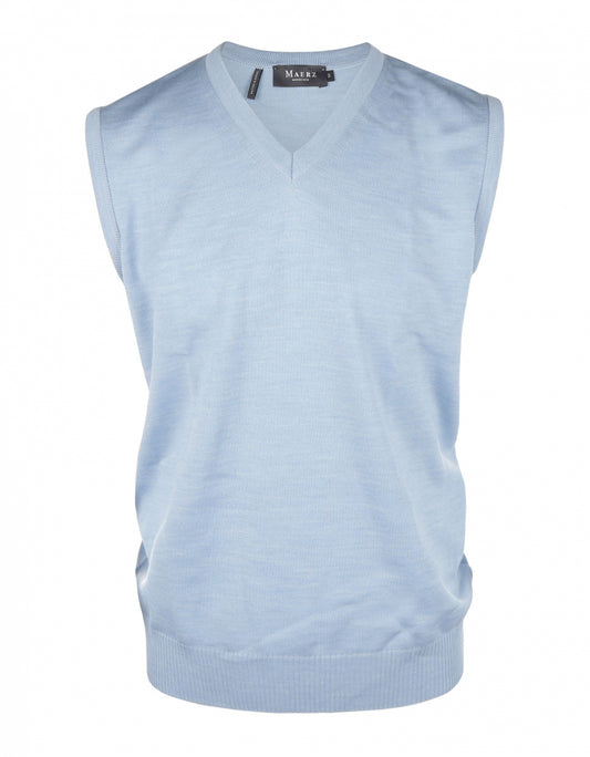 Maerz Pullunder Merinowolle | Blau
