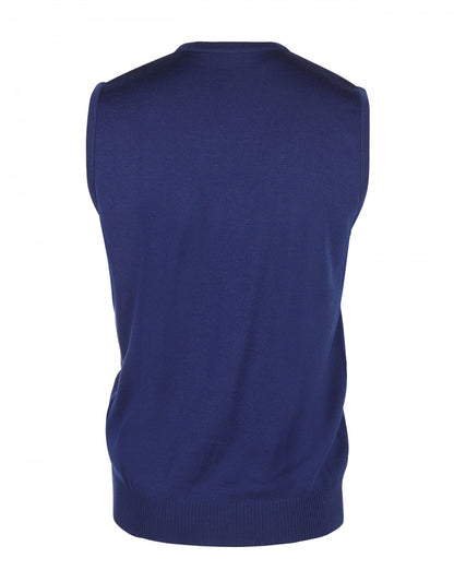 Maerz Slipover Merino Wool | Blue
