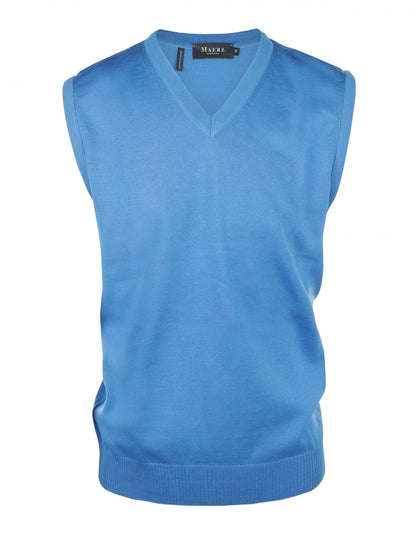 Maerz Pullunder Merinowolle | Blau