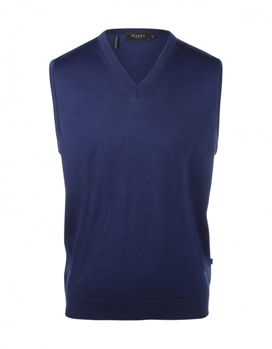 Maerz Pullunder Merinowolle | Blau