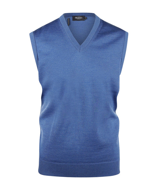 Maerz Pullunder Merinowolle | Blau