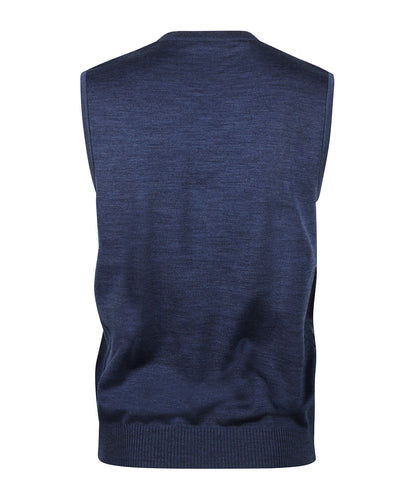 Maerz Slipover Merino Wool | Blue