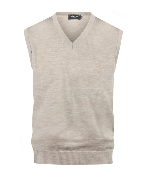 Maerz Slipover Merino Wool | Brown