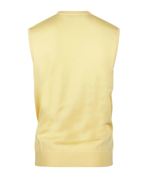Maerz Slipover Merino Wool | Yellow
