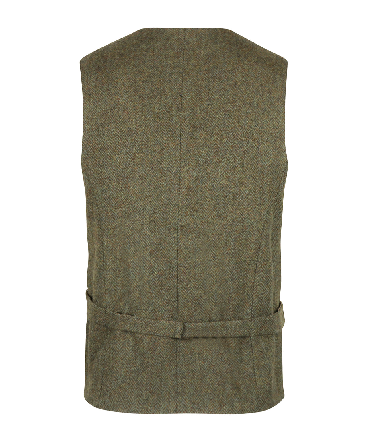 Gilet Celtic Tweed | Mos Groen
