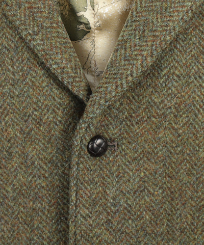 Gilet Celtic Tweed | Mos Groen