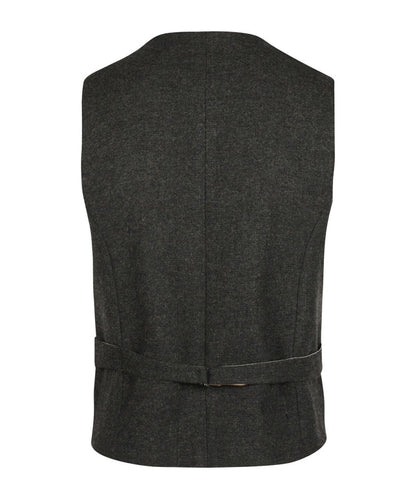 Gilet Celtic Tweed | Donker Groen
