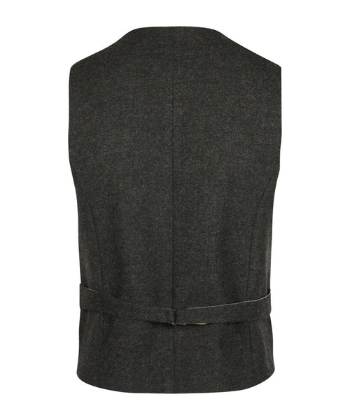 Iers Tweed Gilet | Groen