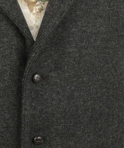 Gilet Celtic Tweed | Donker Groen