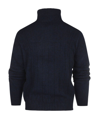 Noble Wilde Zip Vest Lancaster | Navy Blue