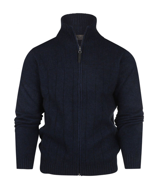 Noble Wilde Lancaster Reißverschlussweste | Marineblau