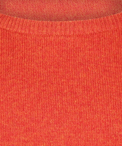 Pullover Lambswool round neck | Red