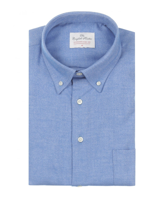 Shirt Button Down | Midden Blauw