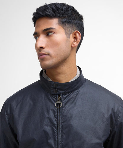 Leichte Wachsjacke Royston | Marineblau