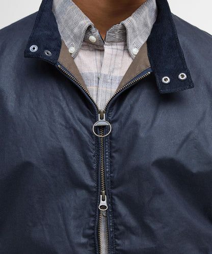Leichte Wachsjacke Royston | Marineblau