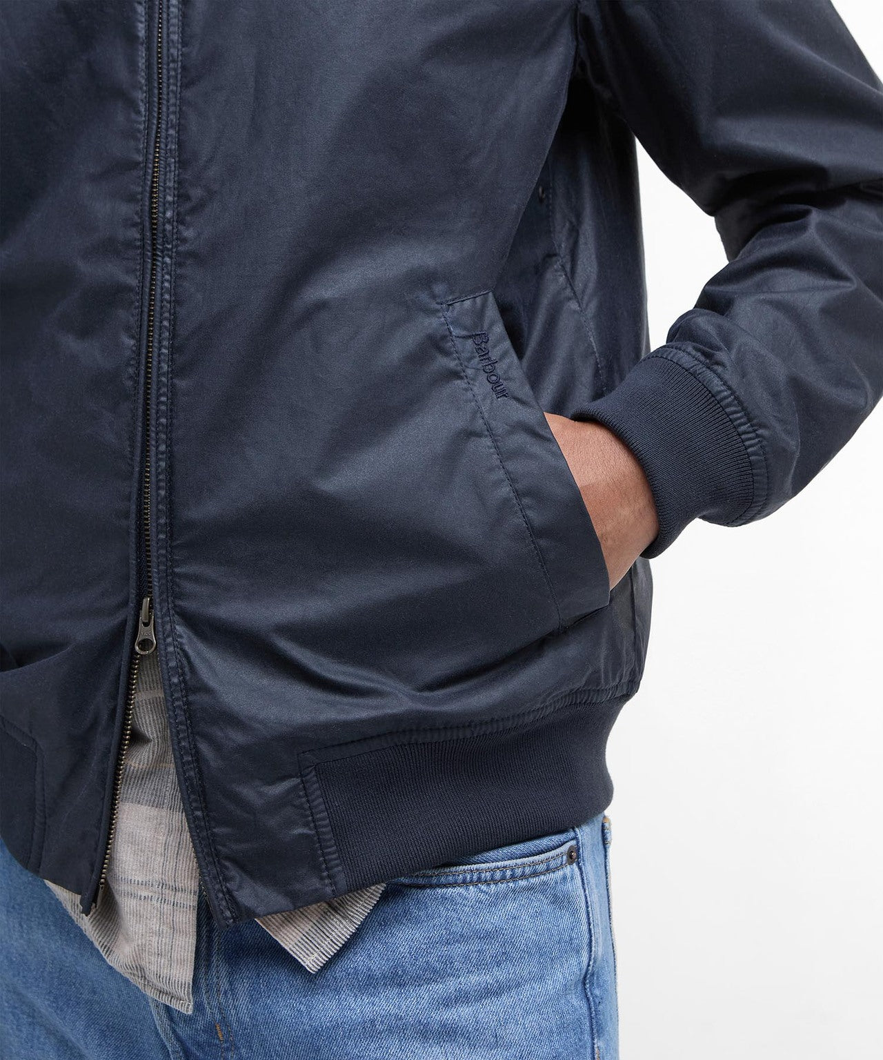 Leichte Wachsjacke Royston | Marineblau