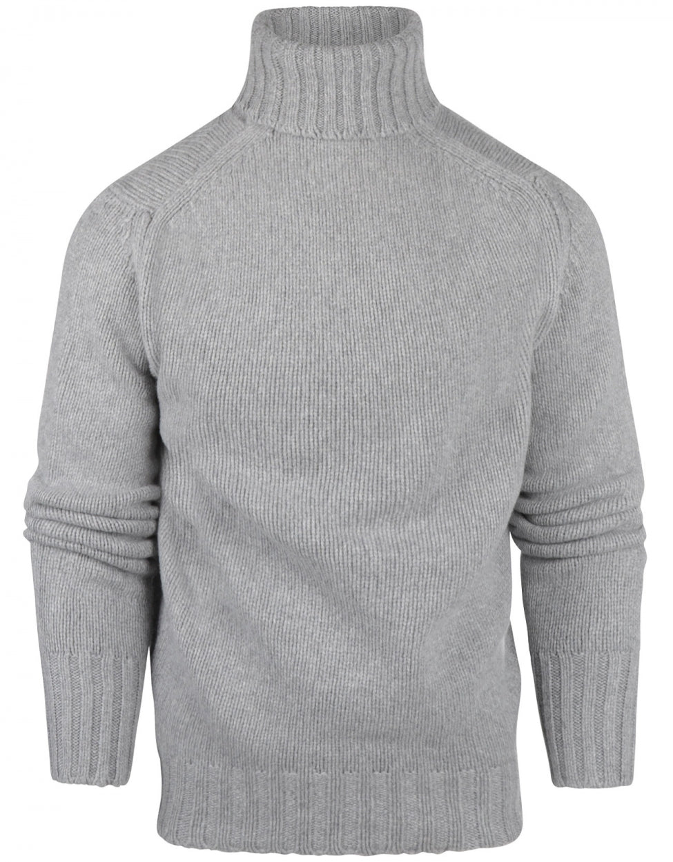 Geelong Kaschmir-Rollkragenpullover | Grau