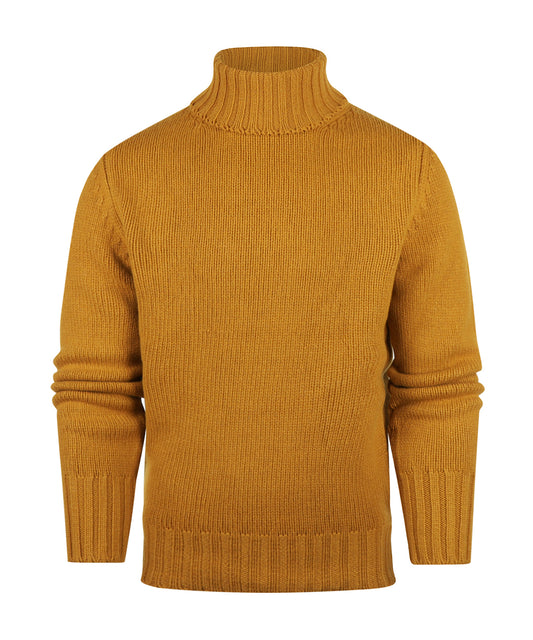 Geelong Kaschmir-Rollkragenpullover | Gelb