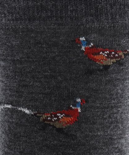 Sokken Wolmix | Fazant Charcoal