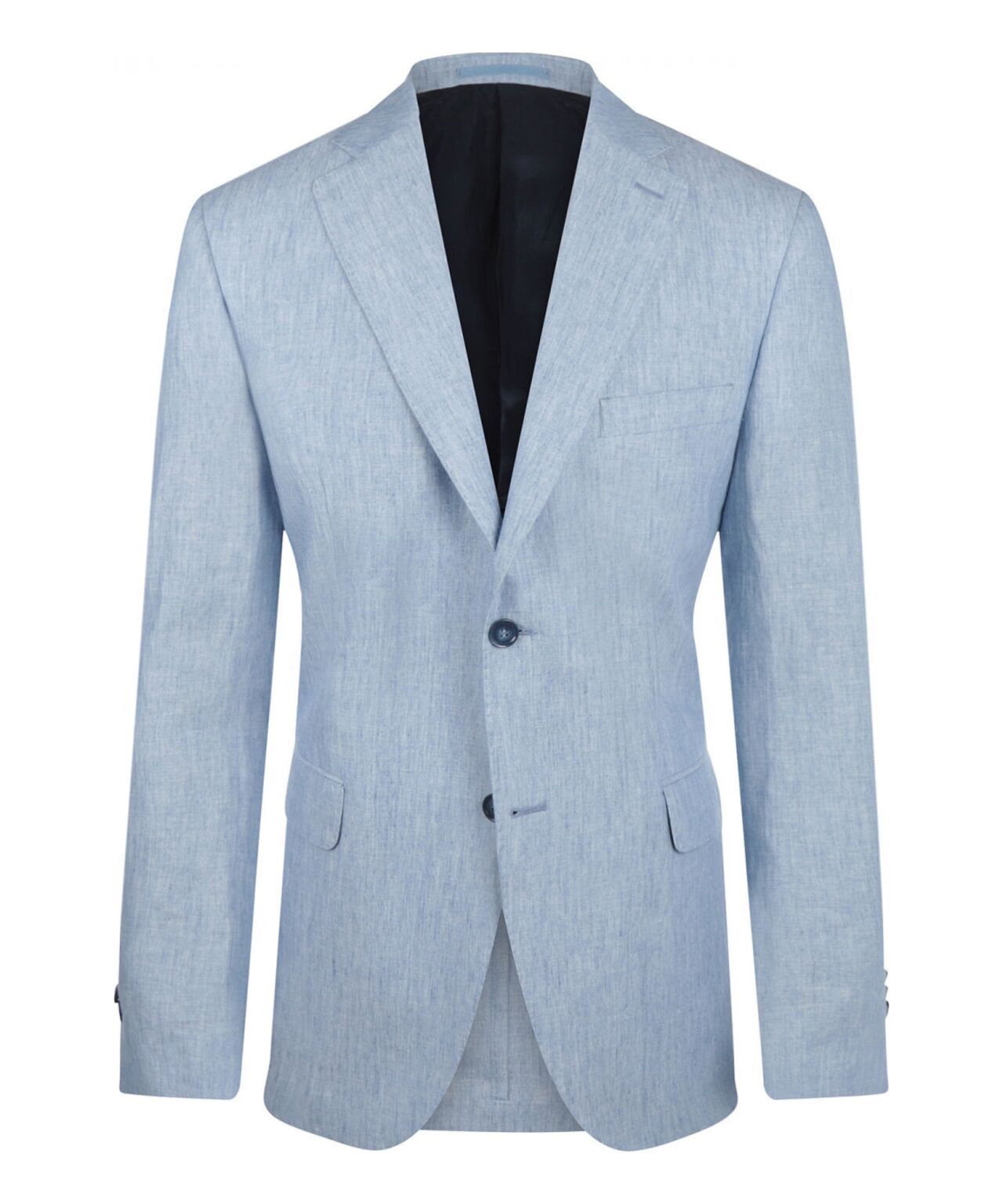 Linnen Colbert | Licht Blauw