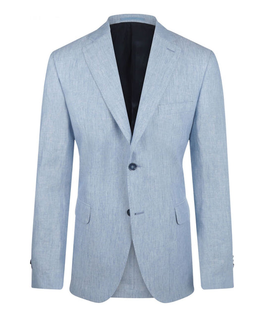 Leinenblazer | Blau
