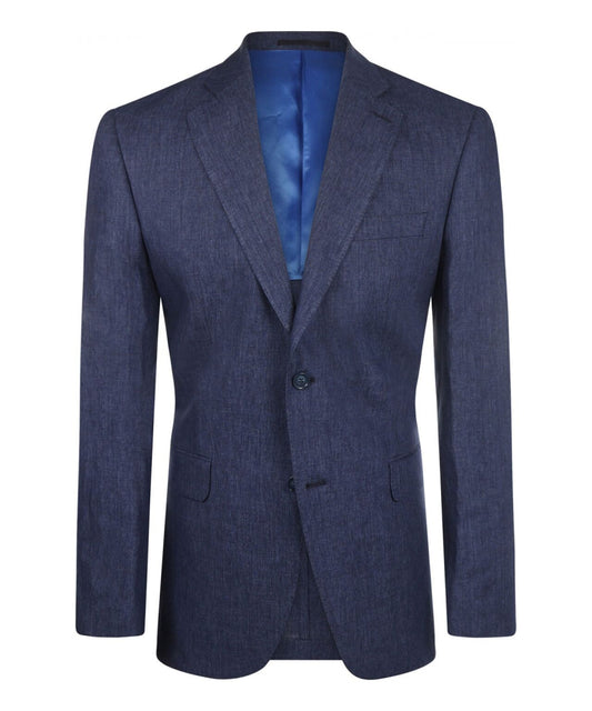 Leinenblazer | Blau