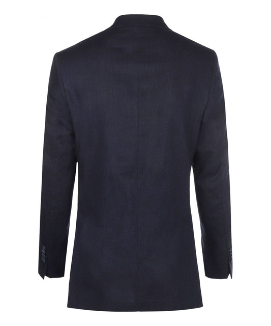Leinenblazer | Marineblau