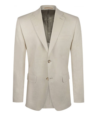 Linen blazer | Brown