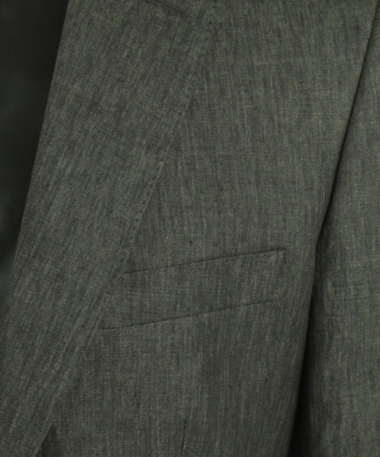 Linen blazer | Green