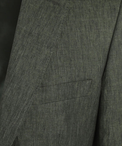 Linen blazer | Green
