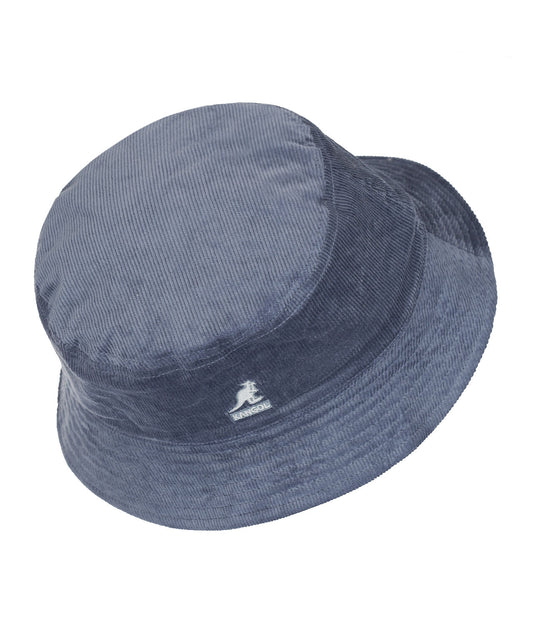 Kangol Cord-Bucket-Hat | Denimblau