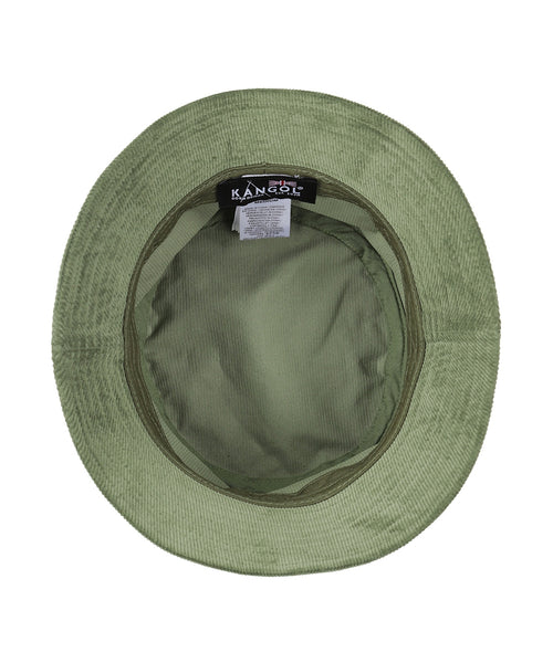 Kangol Corduroy Bucket Hat | Green