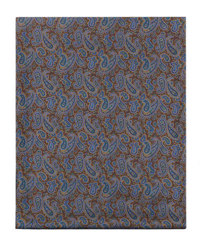 Silk scarf with wool lining | Red
