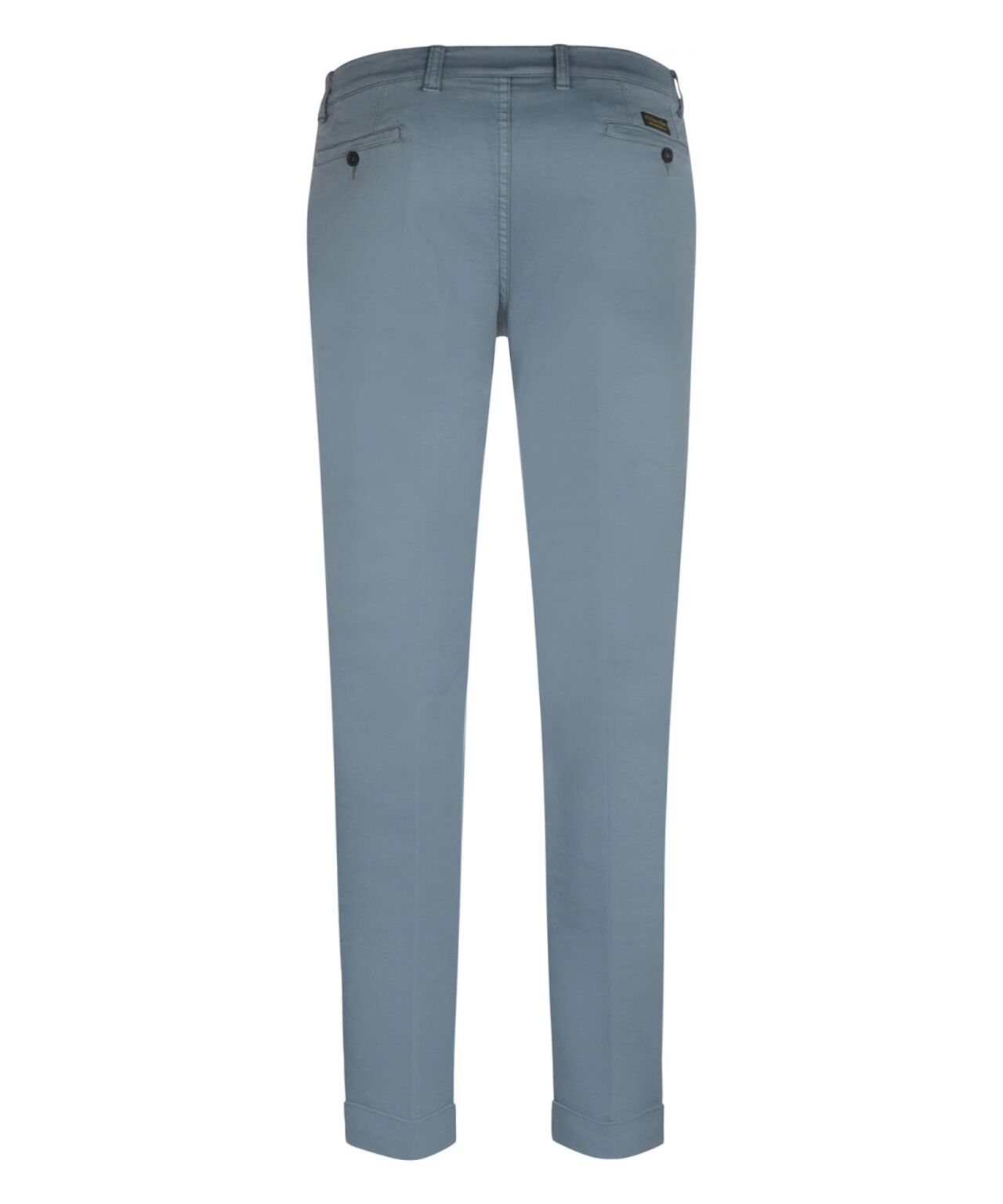 Boston Trousers Pleated and Turn-up | Blue