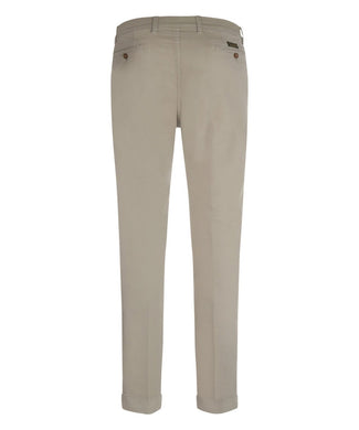 Boston Trousers Pleated and Turn-up | Brown