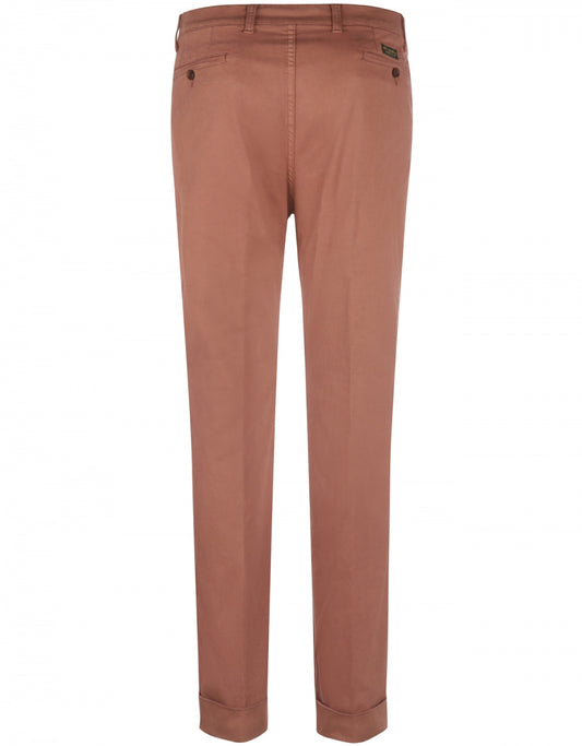 Boston Trousers Pleated and Turn-up | Brown