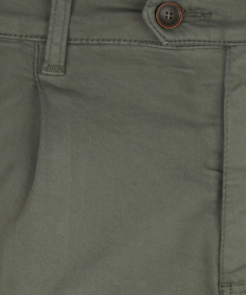 Boston Trousers Pleated and Turn-up | Green