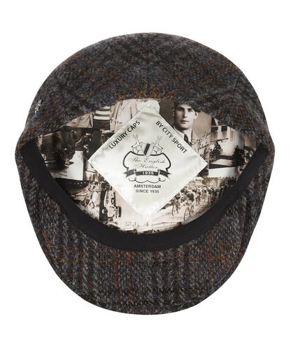Klassieke Tweed Cap | Grijs Ruit
