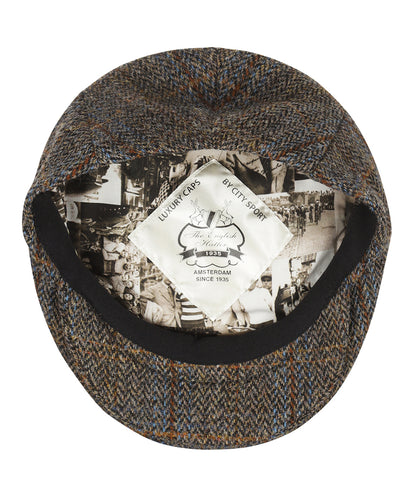 Klassieke Tweed Cap | Groen Bruin Ruit