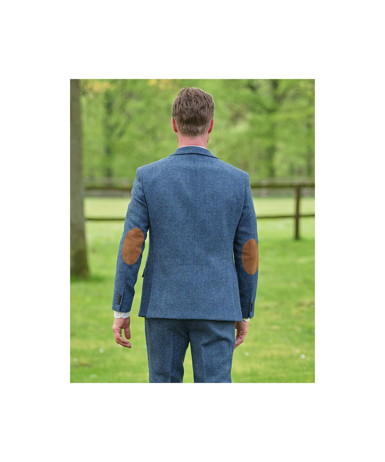 Harris Tweed Blazer | Blau