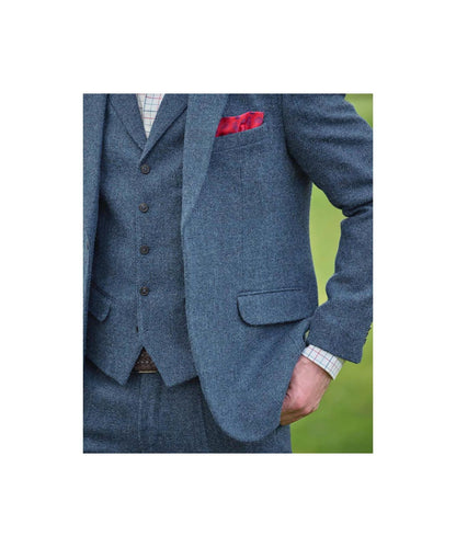 Harris Tweed Blazer | Blau