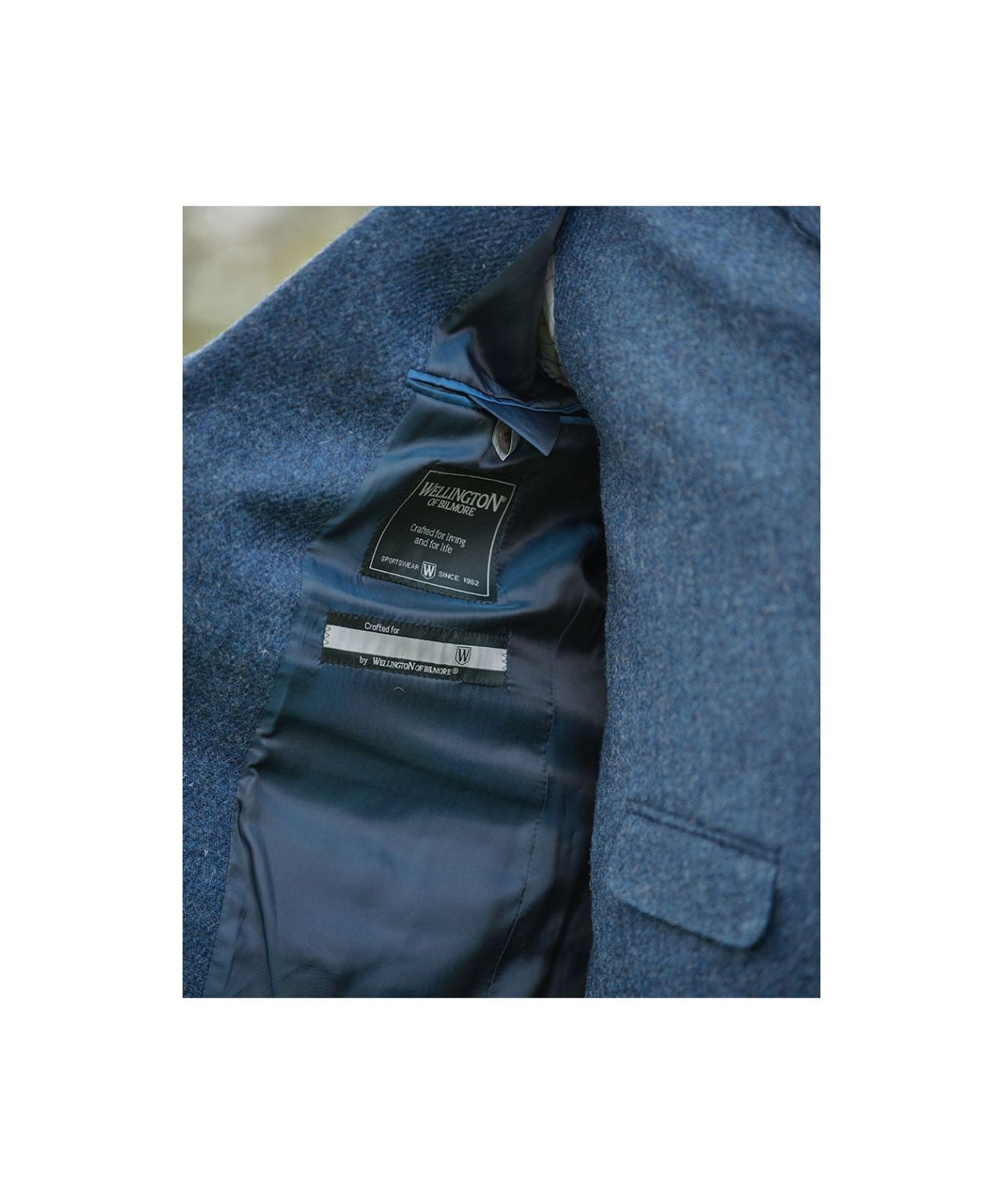 Harris Tweed Blazer | Blau