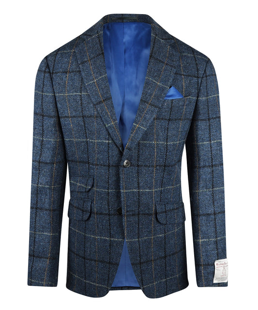 Harris Tweed Blazer | Blau