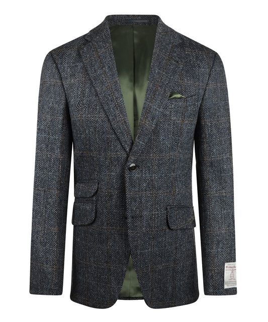 Harris Tweed Blazer | Blau