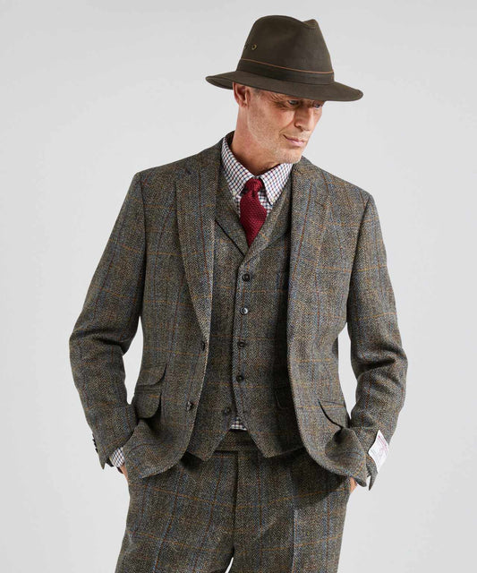 Harris Tweed Blazer | Grün