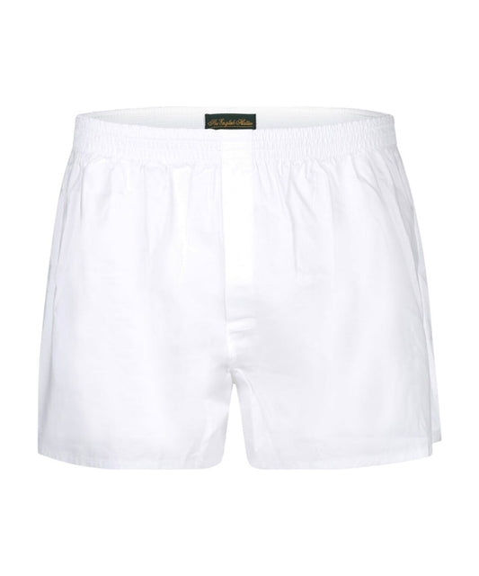 Luxus-Boxershorts | Weiß