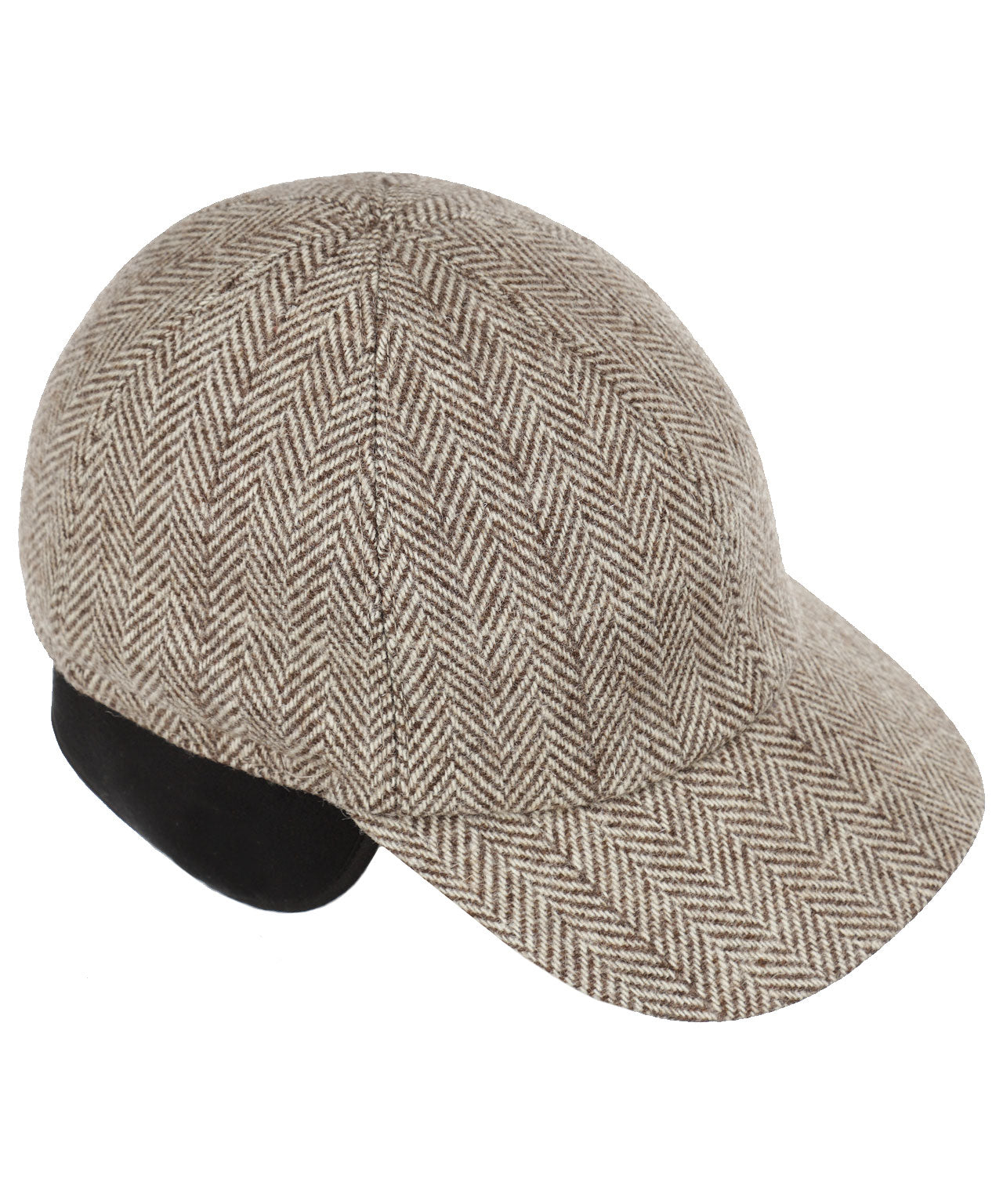 Baseball Cap with Earflaps | Brown