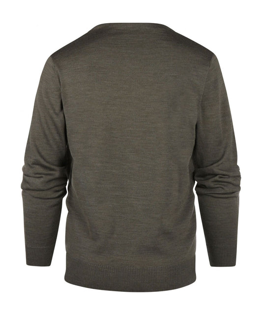 Maerz klassische Strickjacke mit Knöpfen | Grün