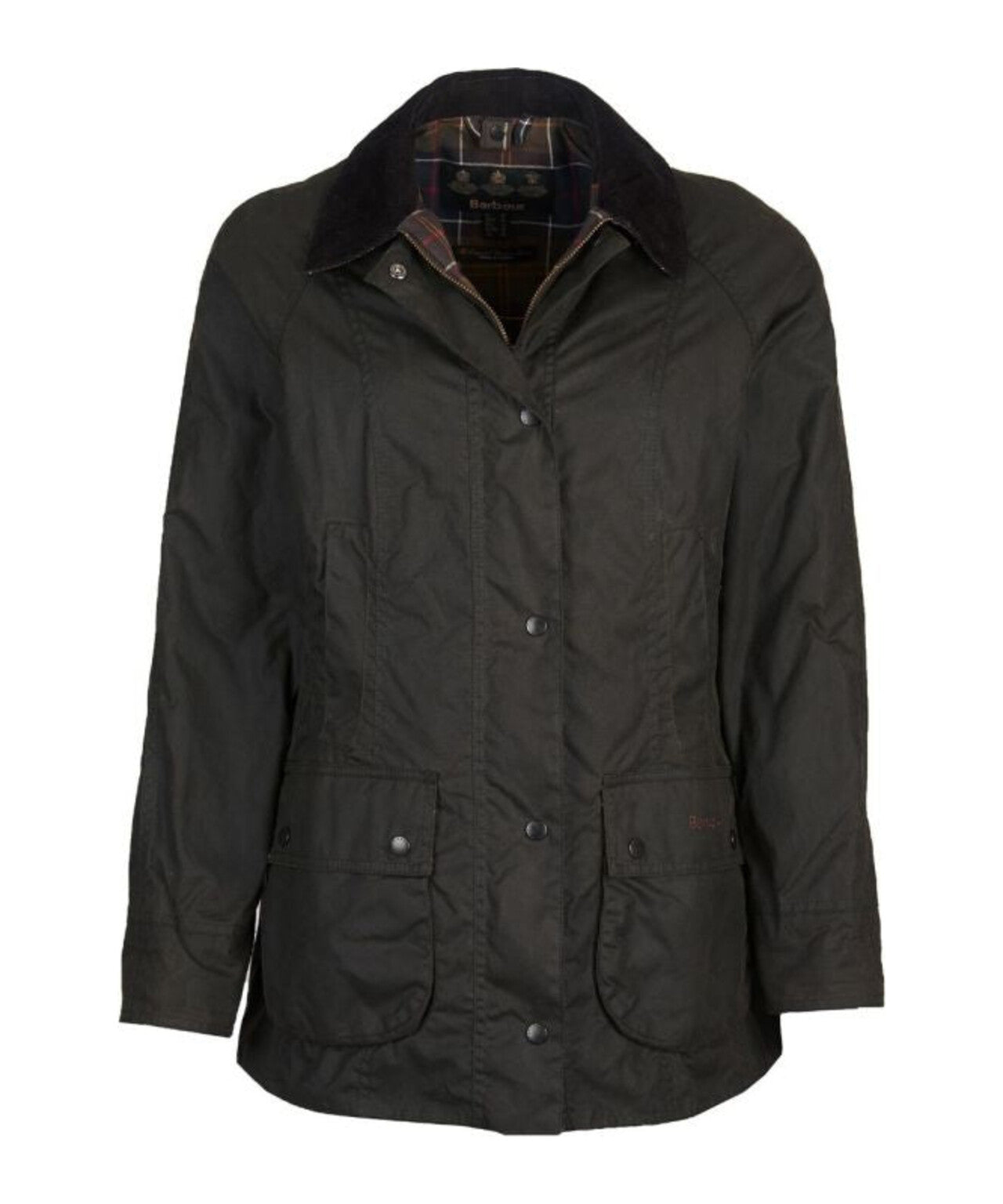 Barbour Classic Beadnell Wachsjacke für Damen | Oliv