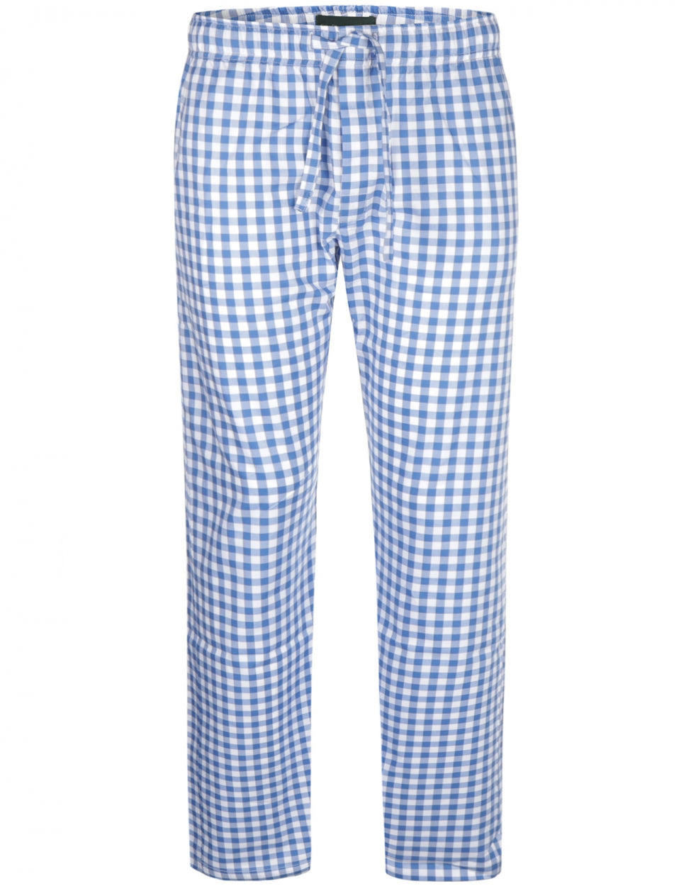Lange Baumwollpyjamahose | Blau
